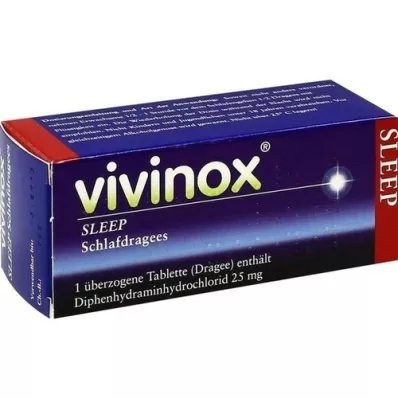 VIVINOX Pastilky Sleep Sleep potahované tablety, 50 ks