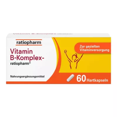 VITAMIN B-KOMPLEX-ratiopharm kapsle, 60 ks VITAMIN B-KOMPLEX-ratiopharm kapsle, 60 ks