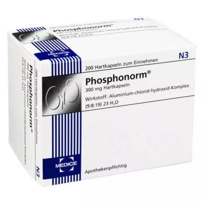 PHOSPHONORM Tvrdé kapsle, 200 ks
