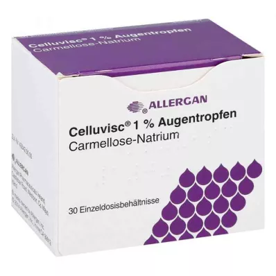 CELLUVISC 1% oční kapky, 30X0,4 ml