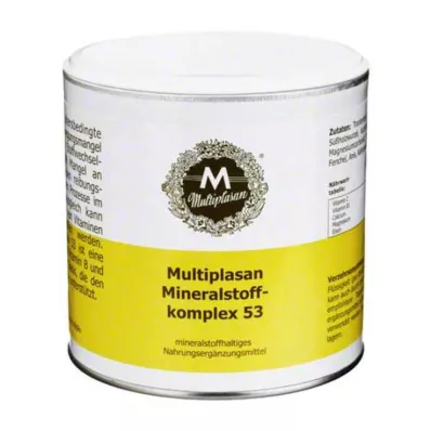 MULTIPLASAN Minerální komplex 53 prášek, 300 g