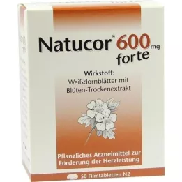 NATUCOR 600 mg forte potahované tablety, 50 ks