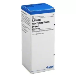LILIUM COMPOSITUM Kapky na paty, 30 ml
