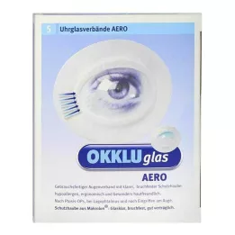OKKLUGLAS Skleněná bandáž na hodinky Aero, 5 ks