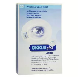 OKKLUGLAS Obvaz hodinkového skla Aero, 20 ks