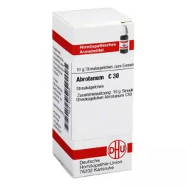 ABROTANUM C 30 globulí, 10 g