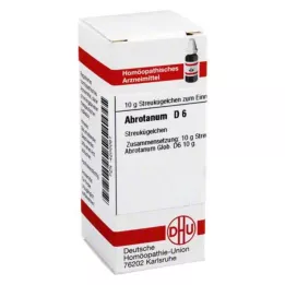ABROTANUM D 6 globulí, 10 g
