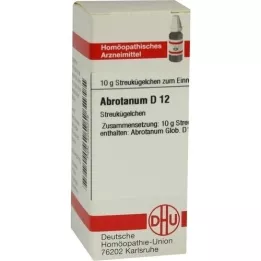 ABROTANUM D 12 globulí, 10 g