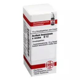 ACIDUM BENZOICUM E Resina D 12 globulí, 10 g