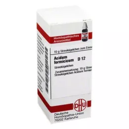 ACIDUM FORMICICUM D 12 globulí, 10 g