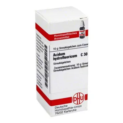 ACIDUM HYDROFLUORICUM C 30 globulí, 10 g
