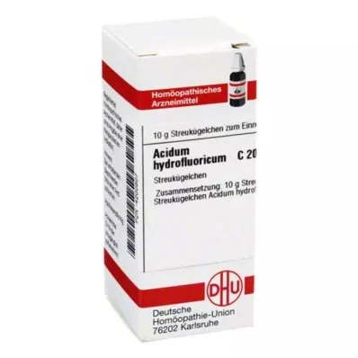 ACIDUM HYDROFLUORICUM C 200 globulí, 10 g