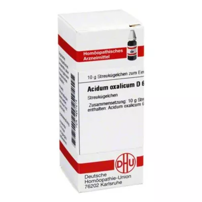 DHU Acidum oxalicum D 6 globulí, 10 g