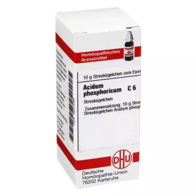 ACIDUM PHOSPHORICUM C 6 globulí, 10 g