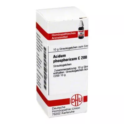 ACIDUM PHOSPHORICUM C 200 globulí, 10 g