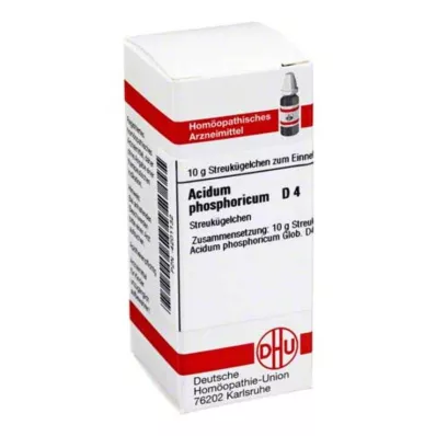 DHU Acidum phosphoricum D 4 globule, 10 g