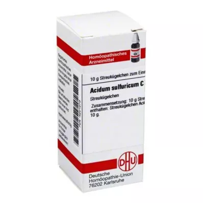 ACIDUM SULFURICUM C 30 globulí, 10 g ACIDUM SULFURICUM C 30 globulí, 10 g