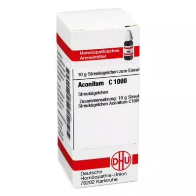 DHU Aconitum C 1000 globule, 10 g