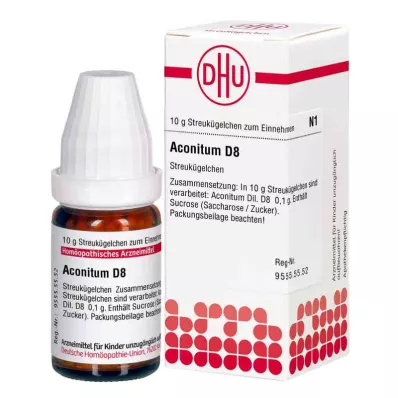 Aconitum D8 globule (10 g)
