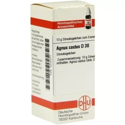 AGNUS CASTUS D 30 globulí, 10 g