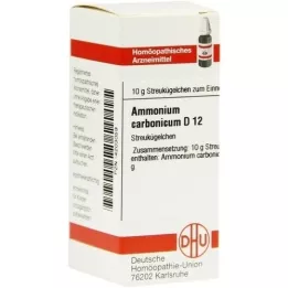 AMMONIUM CARBONICUM D 12 globulí, 10 g