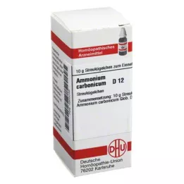 AMMONIUM CARBONICUM D 12 globulí, 10 g