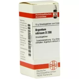 ARGENTUM NITRICUM D 200 globulí, 10 g