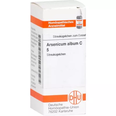 ARSENICUM ALBUM C 5 globulí, 10 g