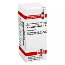 ARSENICUM ALBUM C 6 globulí, 10 g
