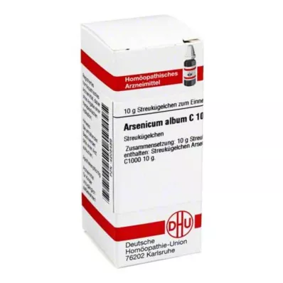 ARSENICUM ALBUM C 1000 globulí, 10 g