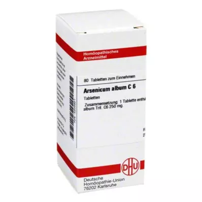 ARSENICUM ALBUM C 6 tablet, 80 ks