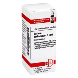 BARIUM CARBONICUM C 200 globulí, 10 g
