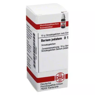 BARIUM JODATUM D 12 globulí, 10 g