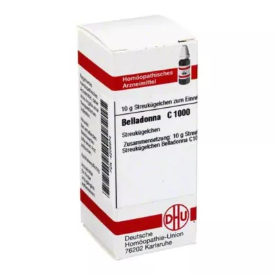 BELLADONNA C 1000 globulí, 10 g