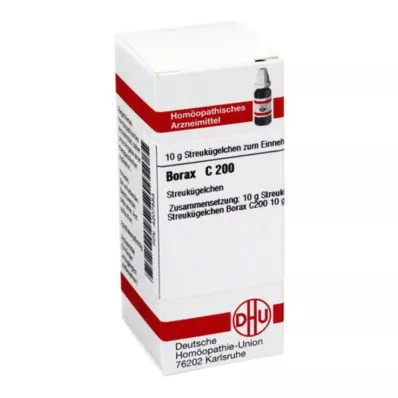 DHU Borax C 200 globule, 10 g