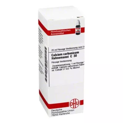 CALCIUM CARBONICUM Hahnemanni C 30 Ředění, 20 ml