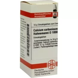 CALCIUM CARBONICUM Hahnemanni D 1000 globulí, 10 g