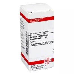 CALCIUM CARBONICUM Hahnemanni C 30 tablet, 80 ks