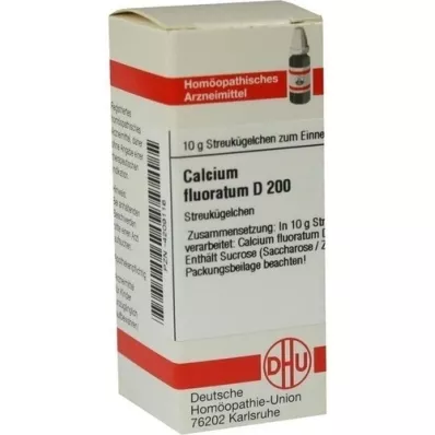 CALCIUM FLUORATUM D 200 globulí, 10 g