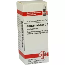 CALCIUM JODATUM D 6 globulí, 10 g