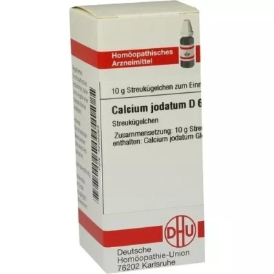 CALCIUM JODATUM D 6 globulí, 10 g