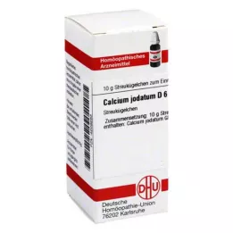CALCIUM JODATUM D 6 globulí, 10 g