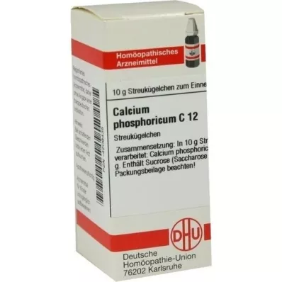 CALCIUM PHOSPHORICUM C 12 globulí, 10 g