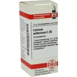 CALCIUM SULFURICUM C 30 globulí, 10 g