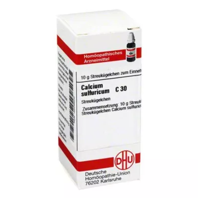 CALCIUM SULFURICUM C 30 globulí, 10 g