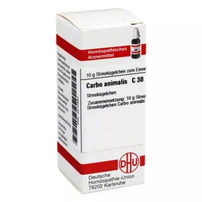 CARBO ANIMALIS C 30 globulí, 10 g CARBO ANIMALIS C 30 globulí, 10 g