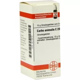 CARBO ANIMALIS C 200 globule, 10 g