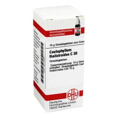 DHU Caulophyllum thalictroides C 30, 10 g DHU Caulophyllum thalictroides C 30, 10 g