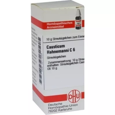 CAUSTICUM HAHNEMANNI C 6 globulí, 10 g