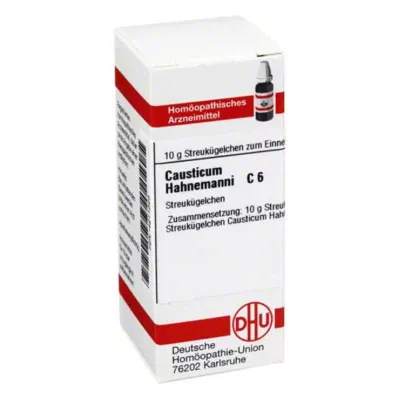 CAUSTICUM HAHNEMANNI C 6 globulí, 10 g CAUSTICUM HAHNEMANNI C 6 globulí, 10 g